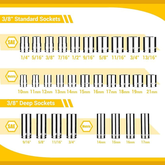 MechTough™ 85-Piece Master Socket Set